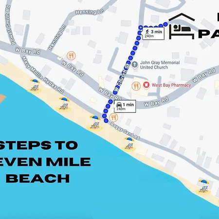 Suite 3, Blue Pavilion - Steps To Beach - Car, Value, Service